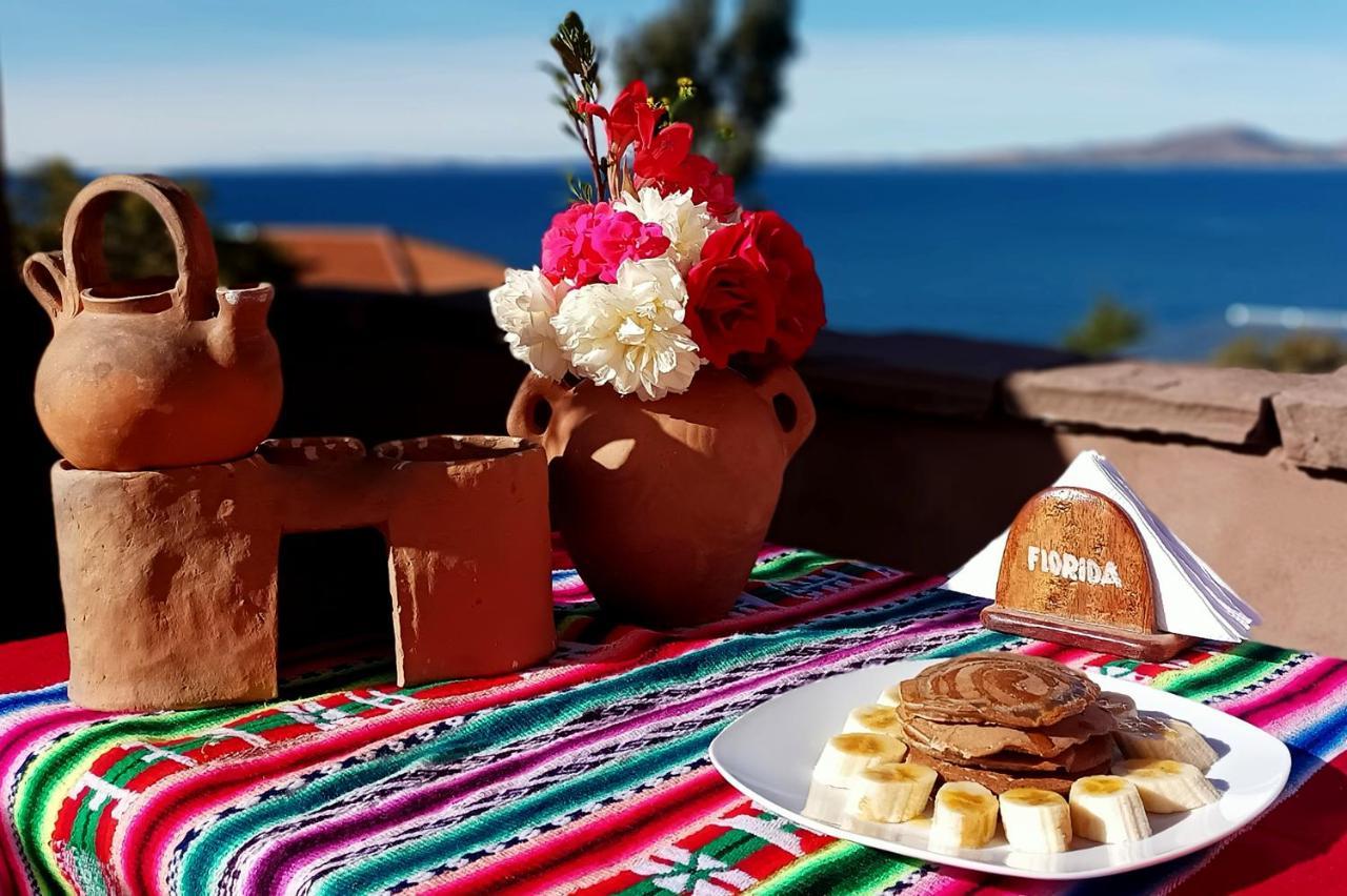 Hospedaje Rural La Florida En Llachon, Titicaca Puno Eksteriør billede