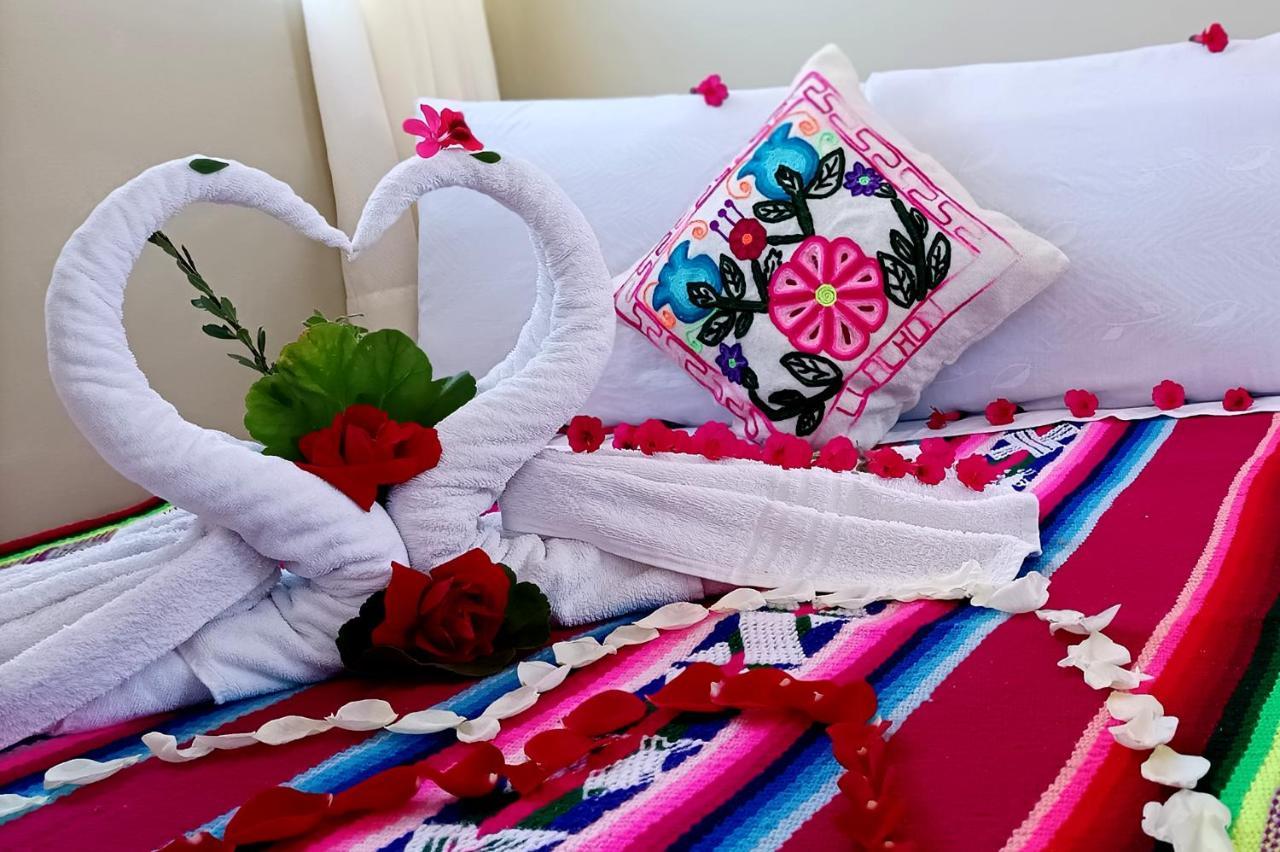 Hospedaje Rural La Florida En Llachon, Titicaca Puno Eksteriør billede
