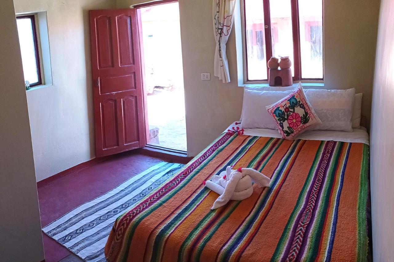 Hospedaje Rural La Florida En Llachon, Titicaca Puno Eksteriør billede