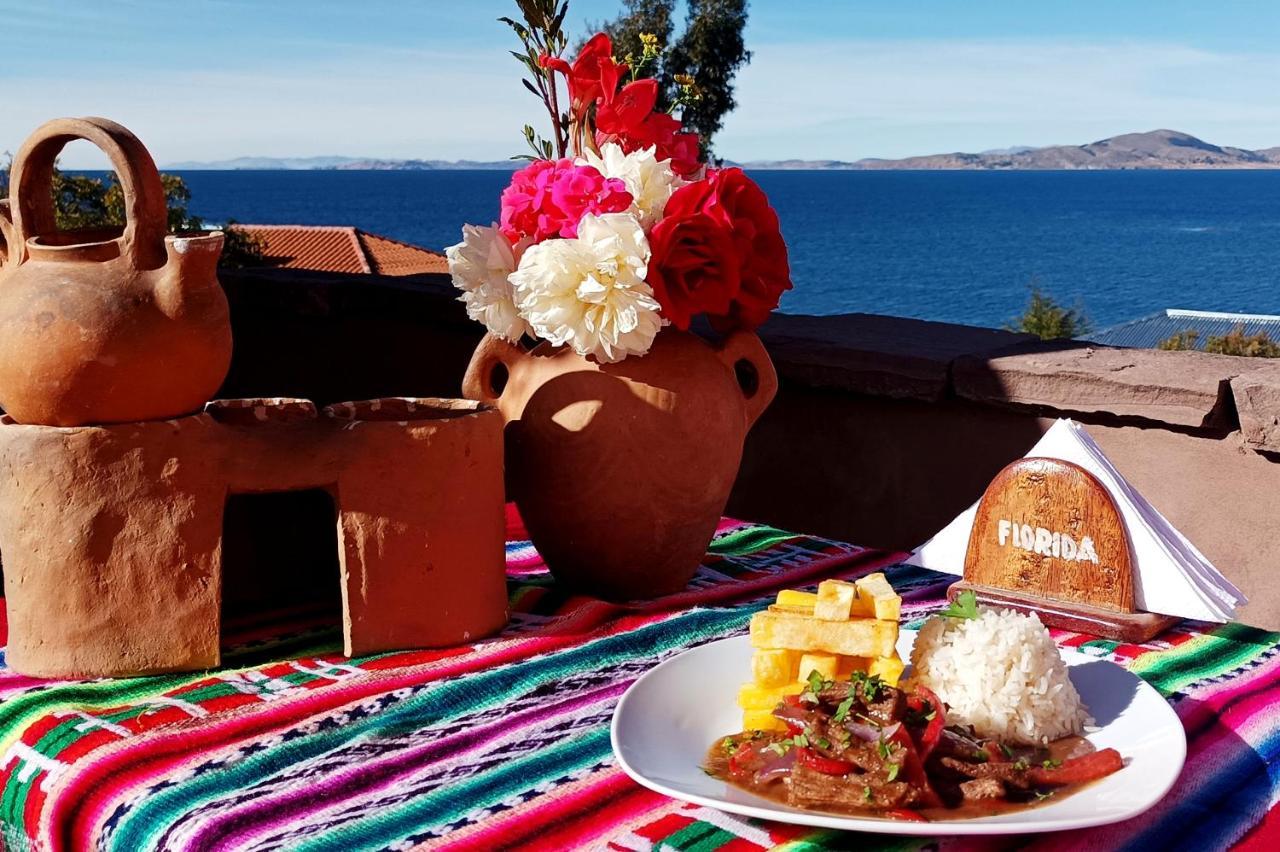 Hospedaje Rural La Florida En Llachon, Titicaca Puno Eksteriør billede