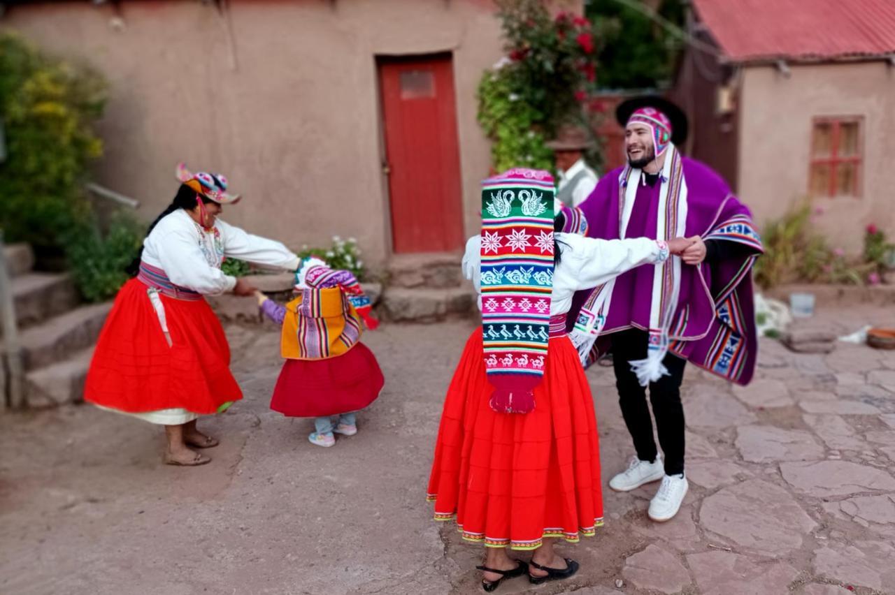 Hospedaje Rural La Florida En Llachon, Titicaca Puno Eksteriør billede