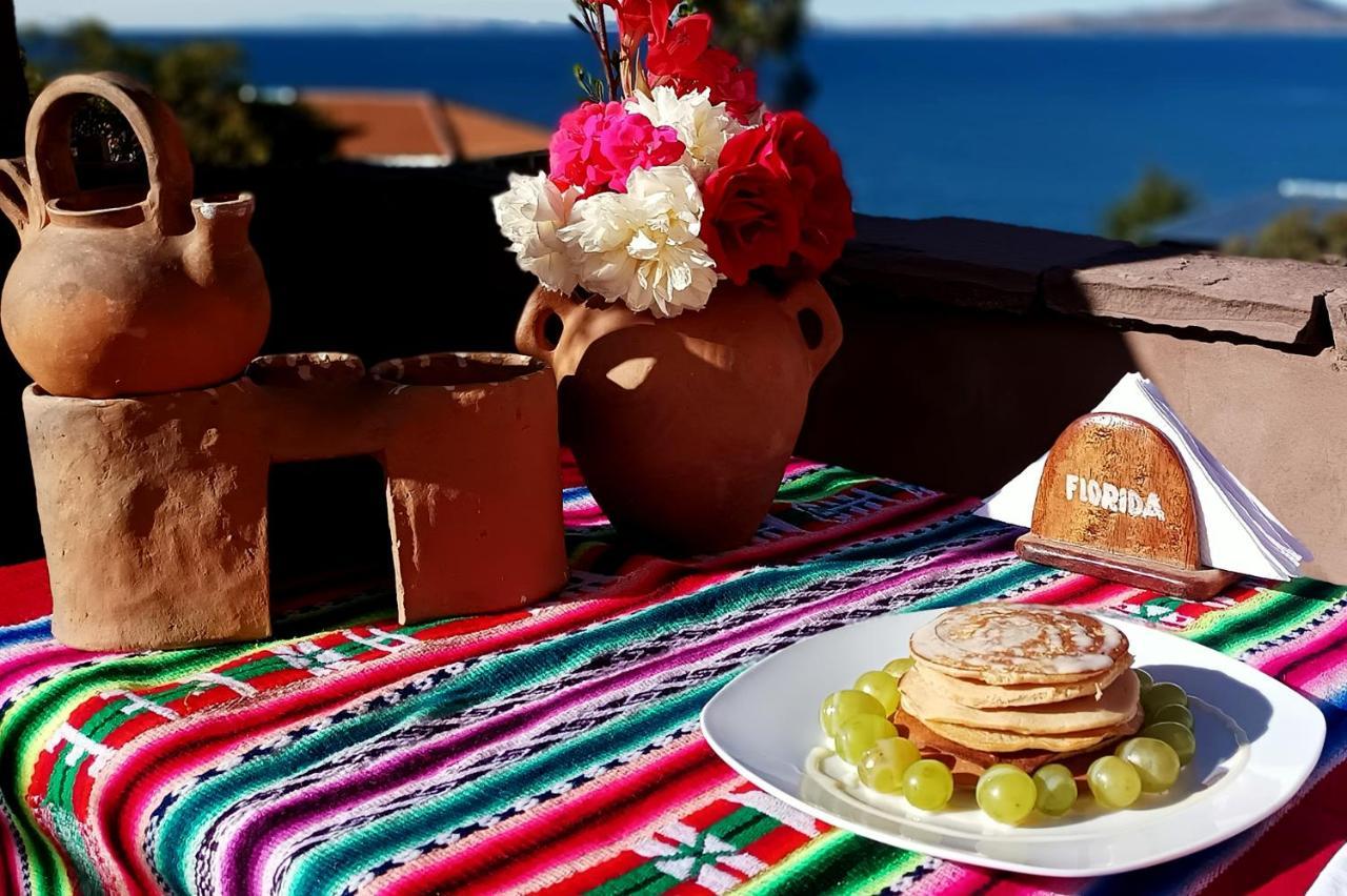 Hospedaje Rural La Florida En Llachon, Titicaca Puno Eksteriør billede