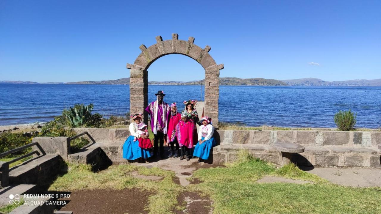 Hospedaje Rural La Florida En Llachon, Titicaca Puno Eksteriør billede