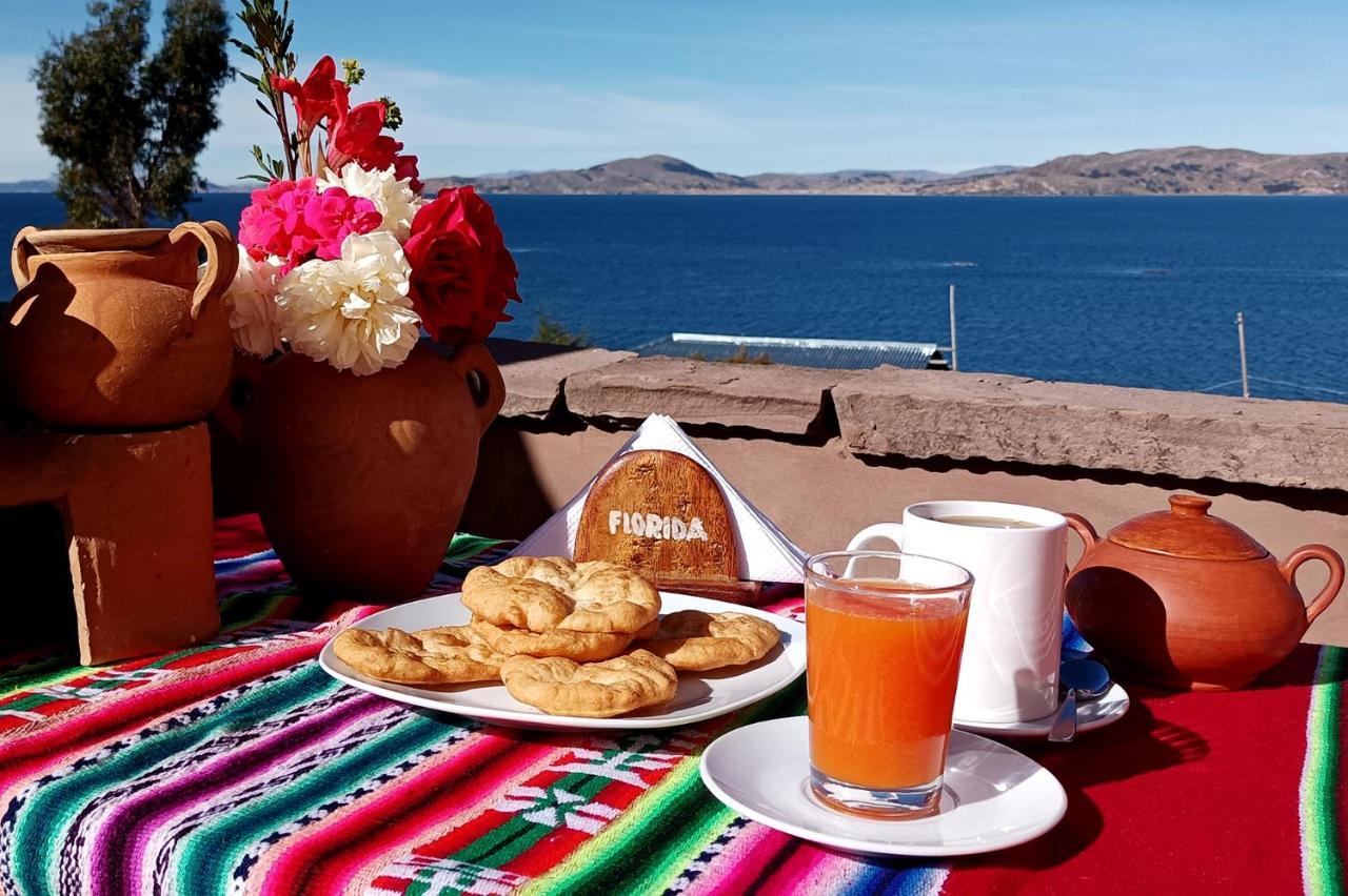 Hospedaje Rural La Florida En Llachon, Titicaca Puno Eksteriør billede